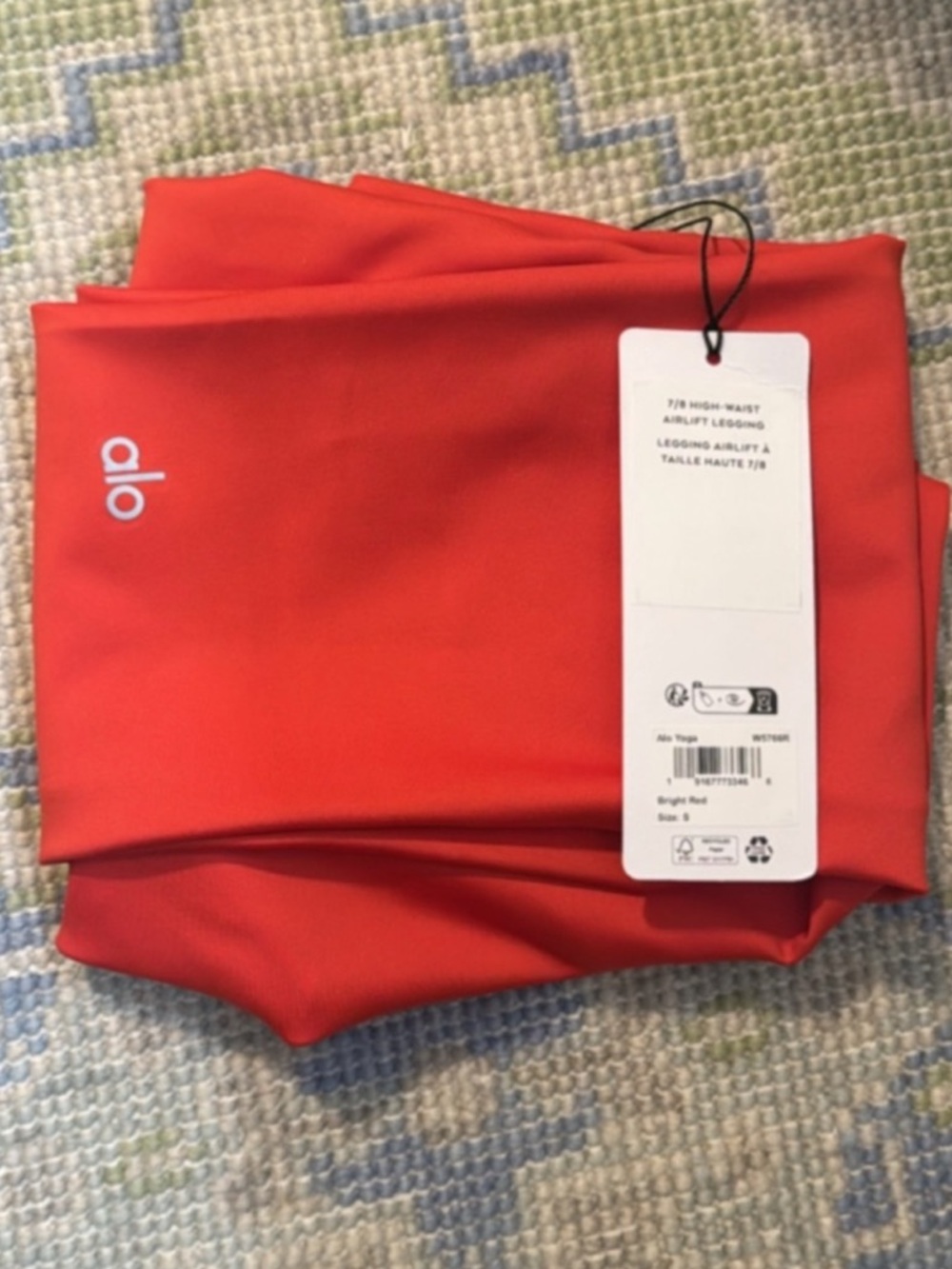 ALO Yoga Bright Red Leggings